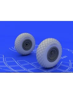B-17G wheels, 1/72 - Eduard Accessories 672011 2