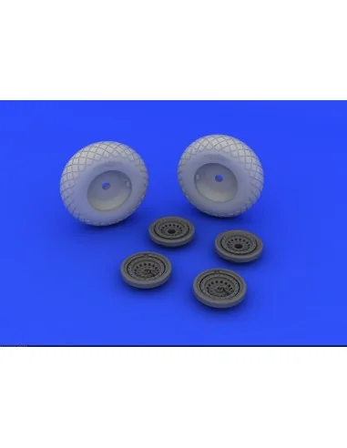 B-17G wheels, 1/72 - Eduard Accessories 672011