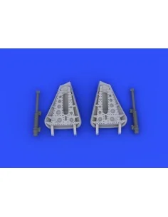 MiG-15 airbrakes for Eduard, 1/72 - Eduard Accessories 672021
