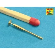 Barrels for British WWI Tank Mk.I Male - 6 pdr. gun x 2 & 8mm Hotch...