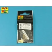 Barrels for British WWI Tank Mk.I Male - 6 pdr. gun x 2 & 8mm Hotch...