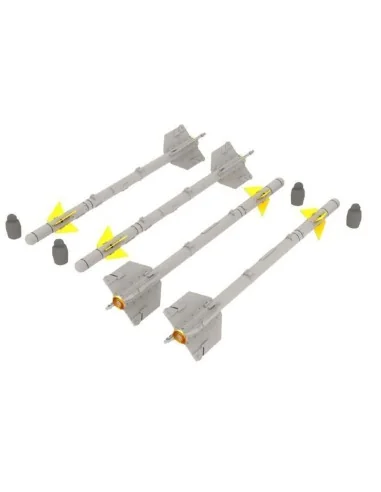[NO_DESC] AIM-9B Sidewinder, 1/72 - Eduard Accessories 672036
