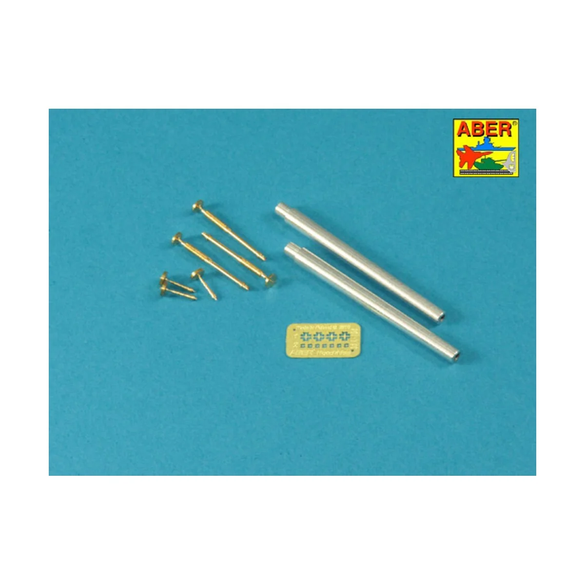 Barrels for British WWI Tank Mk.I Male - 6 pdr. gun x 2 & 8mm Hotch...