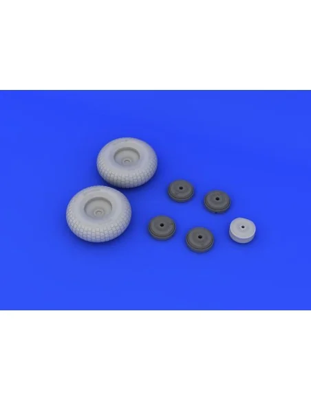 Mosquito Mk.VI wheels for Tamiya, 1/32 - Eduard Accessories 632065