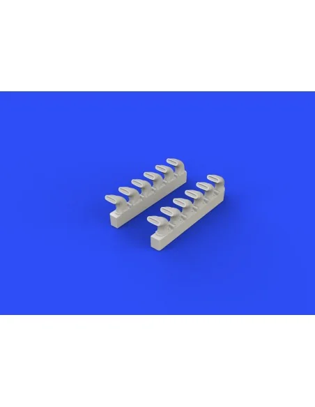 Spitfire exhaust stacks-fishtail f.Eduar, 1/72 - Eduard Accessories...