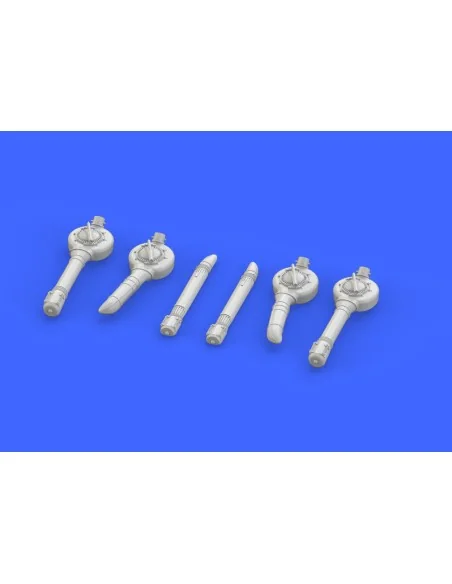 B-17G turbochargers for Airfix, 1/72 - Eduard Accessories 672133