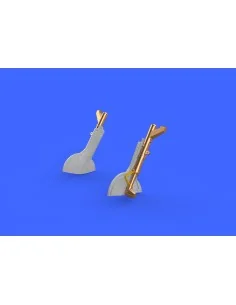 Spitfire Mk.IX legs BRONZE for Eduard, 1/72 - Eduard Accessories 67...