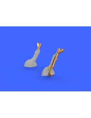 Spitfire Mk.IX legs BRONZE for Eduard, 1/72 - Eduard Accessories 67...