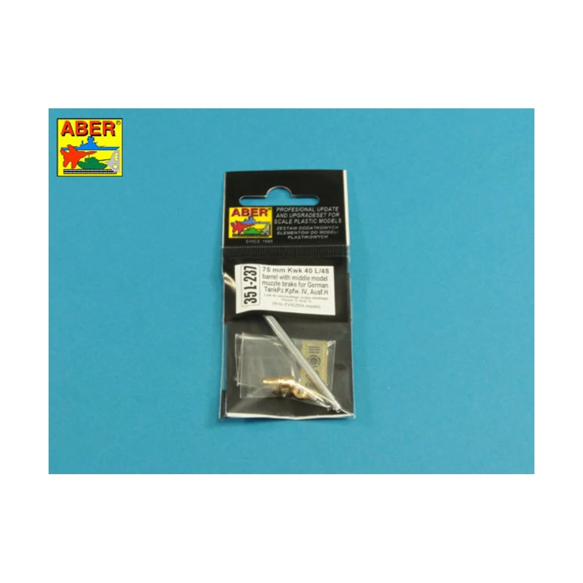 75mm KwK40L/48 barrel with middle model muzzle brake for Germ.Pz.Kp...