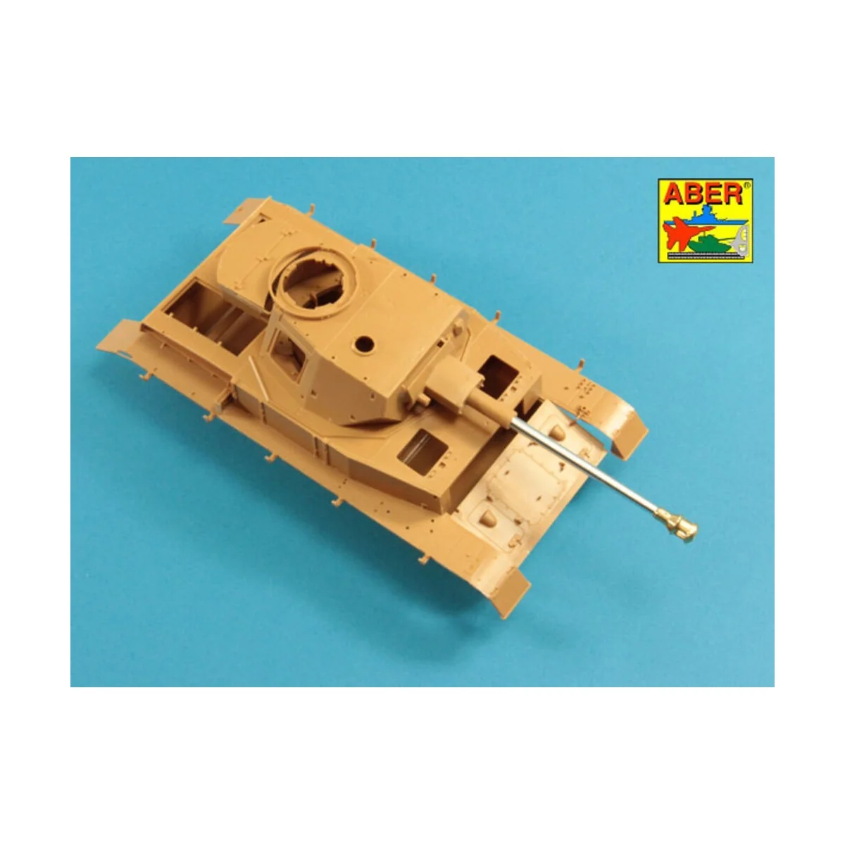 75mm KwK40L/48 barrel with middle model muzzle brake for Germ.Pz.Kp...