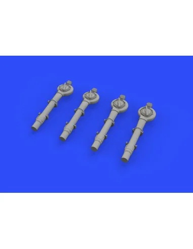 B-24 turbochargers f.Eduard, Hasegawa, 1/72 - Eduard Accessories 67...
