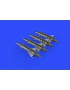 [NO_DESC] RS-2US missiles for MiG-21 for Eduard, 1/72 - Eduard Acce...