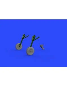 F6F wheels for Eduard, 1/72 - Eduard Accessories 672203