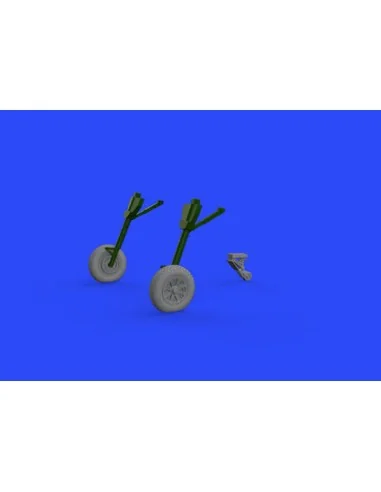 F6F wheels for Eduard, 1/72 - Eduard Accessories 672203