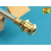 75mm KwK40L/48 barrel with middle model muzzle brake for Germ.Pz.Kp...