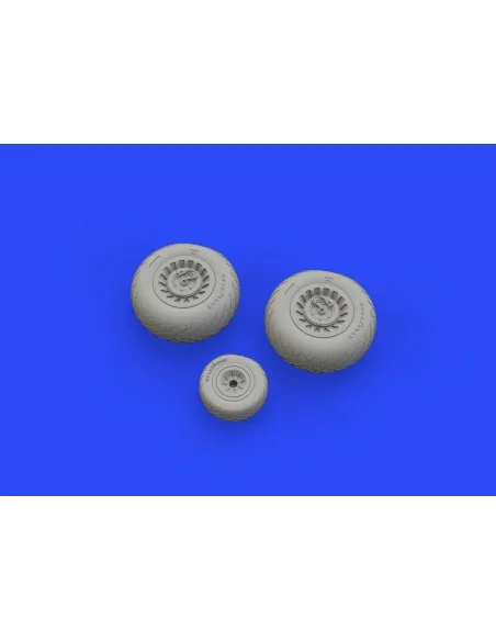 B-25 wheels for Hasegawa, 1/72 - Eduard Accessories 672206