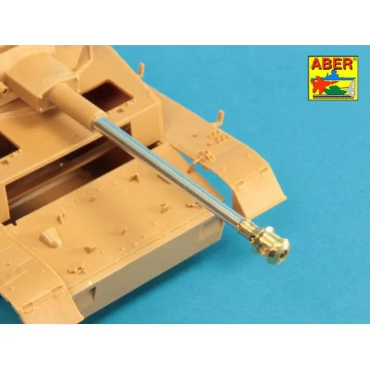 75mm KwK40L/48 barrel with middle model muzzle brake for Germ.Pz.Kp...