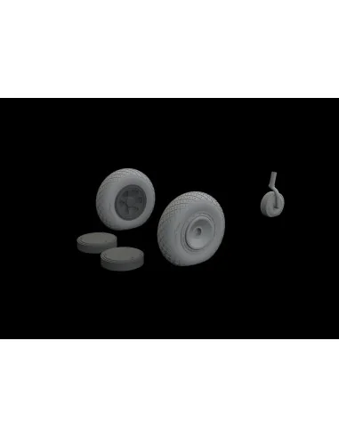 P-47D wheels for Tamiya, 1/72 - Eduard Accessories 672221
