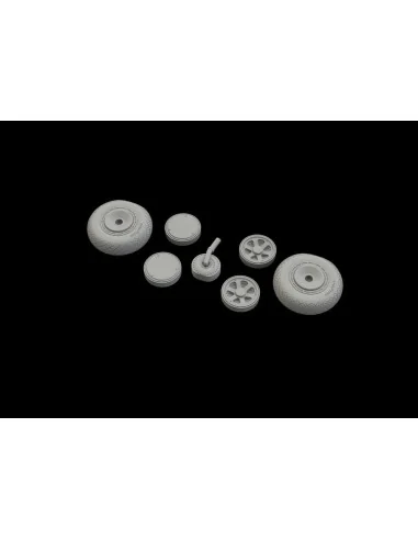 P-47D wheels for Tamiya, 1/72 - Eduard Accessories 672221