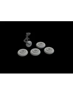 [NO_DESC] MiG-17 wheels for Airfix, 1/72 - Eduard Accessories 672228 2