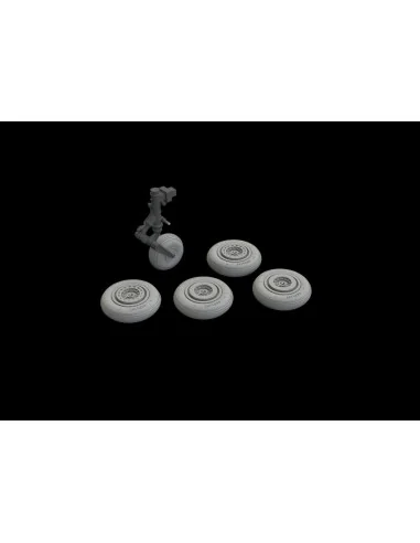 [NO_DESC] MiG-17 wheels for Airfix, 1/72 - Eduard Accessories 672228