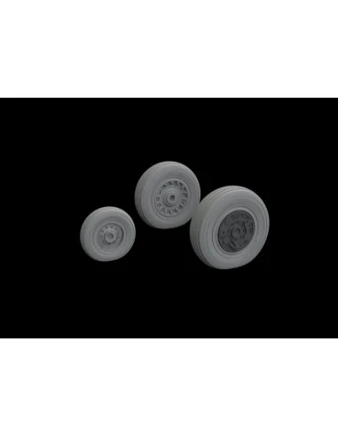 Buccaneer S.2C wheels for Airfix, 1/72 - Eduard Accessories 672229