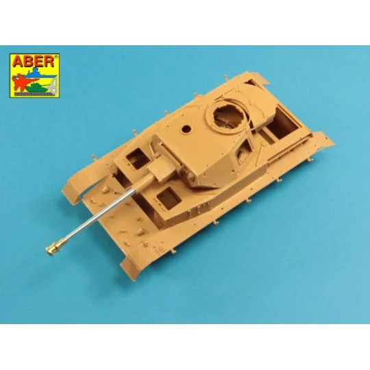 75mm KwK40L/48 barrel with middle model muzzle brake for Germ.Pz.Kp...