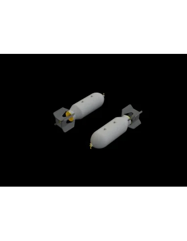 US 1000lb bombs, 1/72 - Eduard Accessories 672244