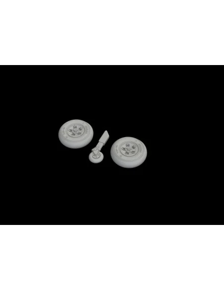 Spitfire Mk.Vc wheels for Airfix, 1/72 - Eduard Accessories 672249