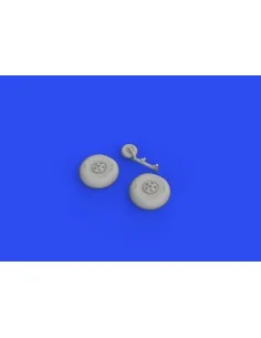 Beaufort Mk.I wheels for Airfix, 1/72 - Eduard Accessories 672251