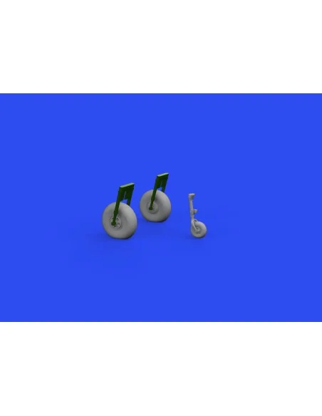 Beaufort Mk.I wheels for Airfix, 1/72 - Eduard Accessories 672251