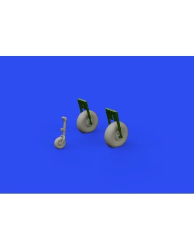 Beaufort Mk.I wheels for Airfix, 1/72 - Eduard Accessories 672251