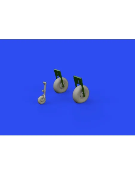 Beaufort Mk.I wheels for Airfix, 1/72 - Eduard Accessories 672251