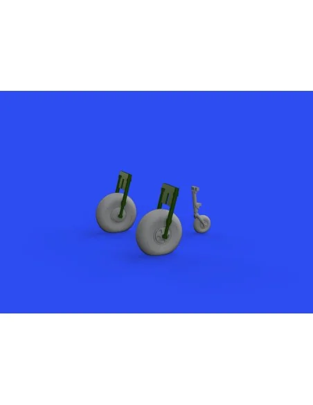 Beaufort Mk.I wheels for Airfix, 1/72 - Eduard Accessories 672251