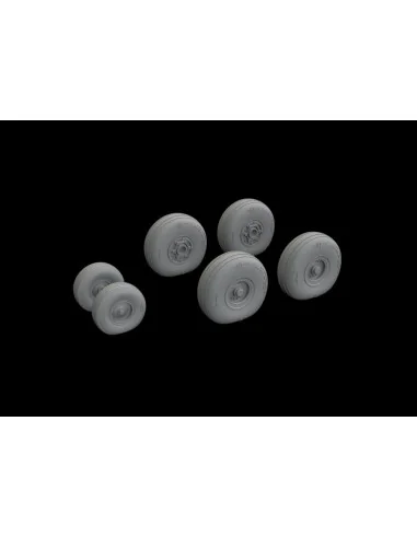 C-130 wheels 1/72 for ZVEZDA, 1/72 - Eduard Accessories 672263