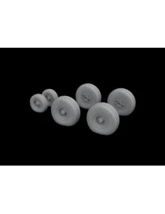 C-130 wheels 1/72 for ZVEZDA, 1/72 - Eduard Accessories 672263 2