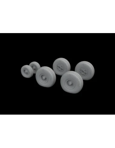 [NO_DESC] C-130 wheels 1/72 for ZVEZDA, 1/72 - Eduard Accessories 6...