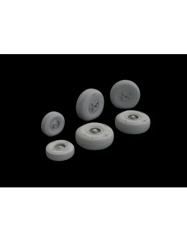 C-130 wheels 1/72 for ZVEZDA, 1/72 - Eduard Accessories 672263
