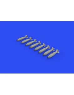 British 1000lb free fall bombs, 1/72 - Eduard Accessories 672276