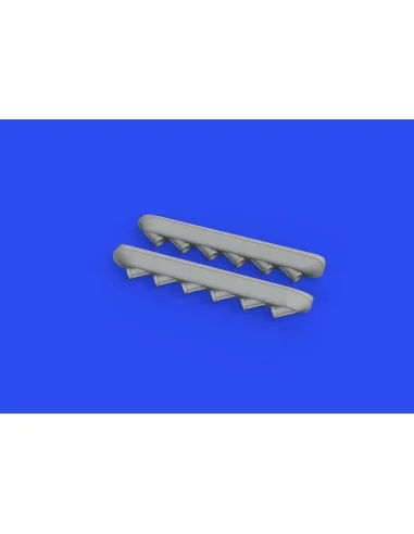 P-51B/C exhausts stacks w/fairing PRINT for ARMA HOBBY, 1/72 - Edua...