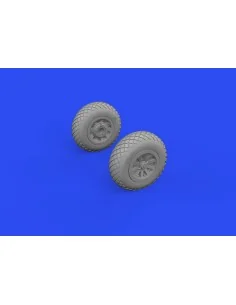 P-51B/C wheels diamond tread for ARMA HOBBY, 1/72 - Eduard Accessor...