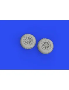 P-51B/C wheels diamond tread for ARMA HOBBY, 1/72 - Eduard Accessor... 2