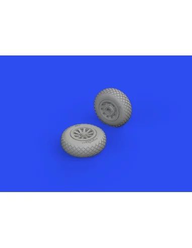 [NO_DESC] P-51B/C wheels diamond tread for ARMA HOBBY, 1/72 - Eduar...