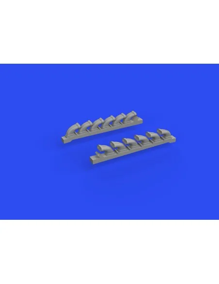 S-199 exhaust stacks PRINT, 1/72 - Eduard Accessories 672284