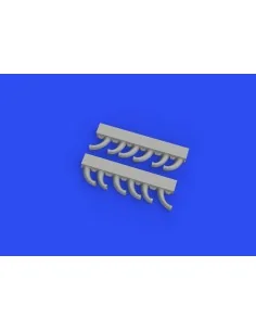 Fw 190D exhaust stacks PRINT, 1/72 - Eduard Accessories 672286 2