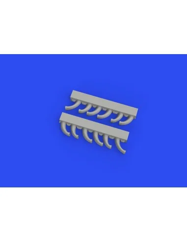 Fw 190D exhaust stacks PRINT, 1/72 - Eduard Accessories 672286
