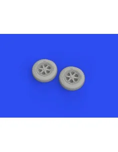 F4F wheels late PRINT for ARMA HOBBY, 1/72 - Eduard Accessories 672299
