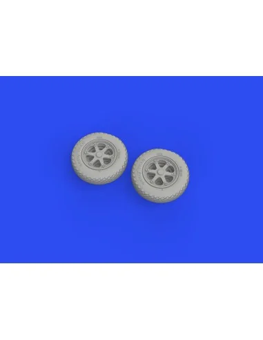 [NO_DESC] F4F wheels late PRINT for ARMA HOBBY, 1/72 - Eduard Acces...