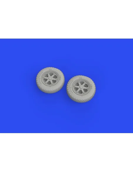 [NO_DESC] F4F wheels late PRINT for ARMA HOBBY, 1/72 - Eduard Acces...