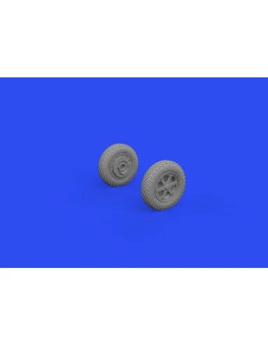 F4F wheels late PRINT for ARMA HOBBY, 1/72 - Eduard Accessories 672299